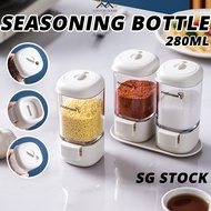 {SG} Condiments Container Salt Bottle Quantitative Press Seasoning Container Seasoning Bottle Season