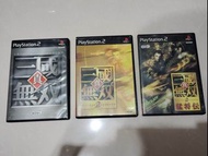 PlayStation 2遊戲“三國無雙”、“真三國無雙”及“真三國無雙猛將傳”(3/5起清貨售$15)