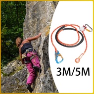 Gepnoo Adjustable Positioning Lanyard Tree Rock Climbing Fall Arrest Kit Equipment