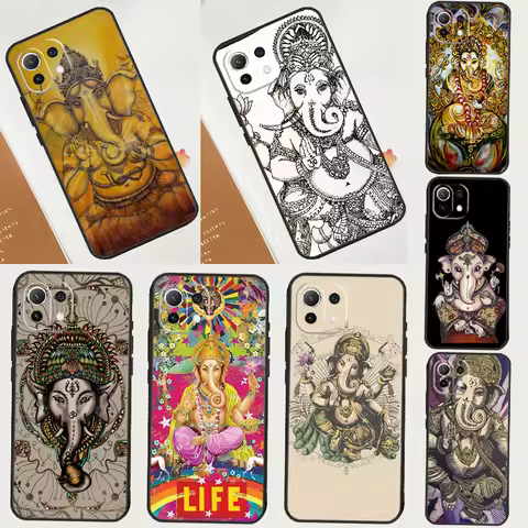Ganesha The Hindu Case For Xiaomi 15 14 13 Ultra 11T 12T 13T 14T Pro POCO X7 Pro F5 F6 M6 X3 X5 X6 P