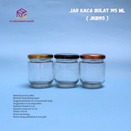 JKB195 200ml glass jar 200ml glass jam jar 200ml imported glass bottle/