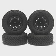 4PCS 73mm 5mm Hex 1/12 RC Car Crawler Off Road Rubber Tires Wheel for MN99 MN98 MN82 WPL C24-1 B36 D
