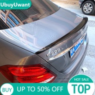 UBUYUWANT For Mercedes W213 2016-2020 E-class E200 E300 E320 Spoiler ABS  Car Rear Trunk Wing Spoile