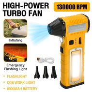 Mini turbo Fan 130000rpm Portable Turbo Fan Strong wind kipas turbo fan Jet Fan Blower