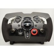 Simpush F1 Racing Gaming Carbon Fiber Sim Wheel MOD for Logitech G29/G923/G920 Hand sewn genuine leather