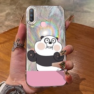 Case For VIVO Y12 Y12i Y15 Y17 Y3 Y3s Y17s Y36i G2 Y28 5G Panda Bear Phone