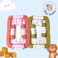 (BS) Chug Bog Folding Sofa Mattress + Mosquito Net CBK 1010 Honey Bee Series