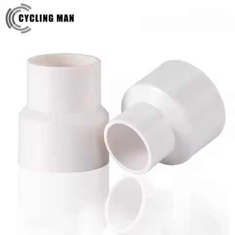 2pcs Inner 50mm To 32/40/63/75 mm Reducer Adaptor For Vacuum Cleaner & Cyclone Dust Collector Hose A