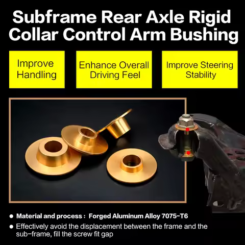 Subframe Rear Axle Rigid Collar Control Arm Bushing For Audi-A1-VW POLO/GTI Santana Jetta Skoda Rapi