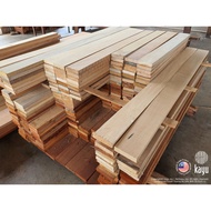 Kayu Balau Solid Wood 1" x 4" (7ft)