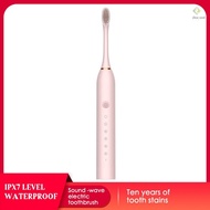 Electric Toothbrush with 4 Replaceable Brush Heads  6 Cleaning Modes  42000 Strokes per Minute  2-Mi
