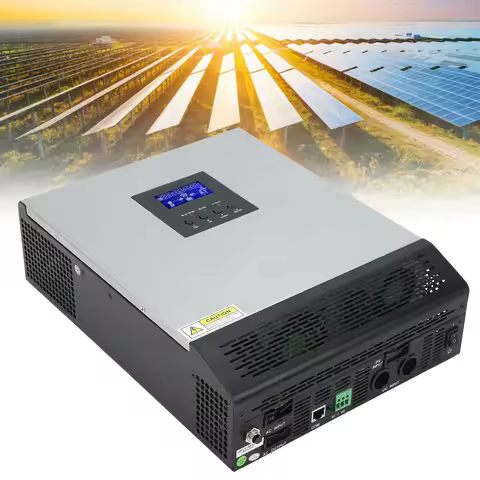 Inverter PWM Solar Inverter Stainless Steel Off Grid Controller Integrated Machine 3KVA 2400W 120V S