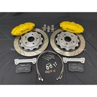 BREMBO F40 4 POT FRONT BRAKE KIT FOR HONDA/PERODUA/PROTON/TOYOTA/NISSAN/BMW/BENZ/VW/LEXUS/KIA/MAZDA/