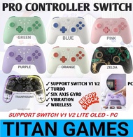 Nintendo Switch Pro Controller Wireless Stik Switch Controller PC Stik