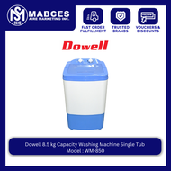 Dowell 8.5 kg Capacity Washing Machine Single Tub WM-850