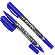 Plastic Envelope Writing Pen PERMANENT MARKER Cd Blue
