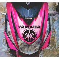 ♞,♘,♙mio i 125 front panel sticker yamaha logo