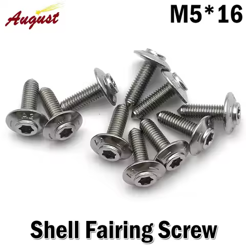 Shell Fairing Screw M5*16 For BMW R1200GS R1250GS S1000RR S1000XR K1600GTL K1600B F750GS F850GS C400