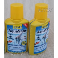 TETRA AQUA SAFE / AQUASAFE / WATER TAPRAL / STRESS FISH MEDICINE New Water Stabilizer 100 ml