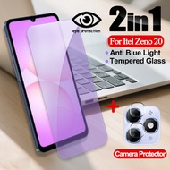 For Itel Zeno 20 Anti-Bluelight Screen Protector For Itel  A100 Zeno 20 10 5G Color Pro Power 70 A06