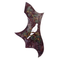 นกพิราบ Pickguard Gitar Akustik ติดด้วยตนเองสำหรับรอยขีดข่วนแผ้นกีตาร์กิบสัน