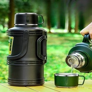 Thermos Water Bottle Large Capacity Thermos Cup Car Outdoor Stainless Steel Thermos Large Portable L