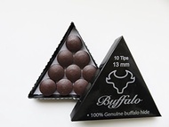 Wonders Shop USA New Billiards Cue Tips Buffalo Hide Exclusive Buffalo Brand - 13 mm Soft Rating - 1