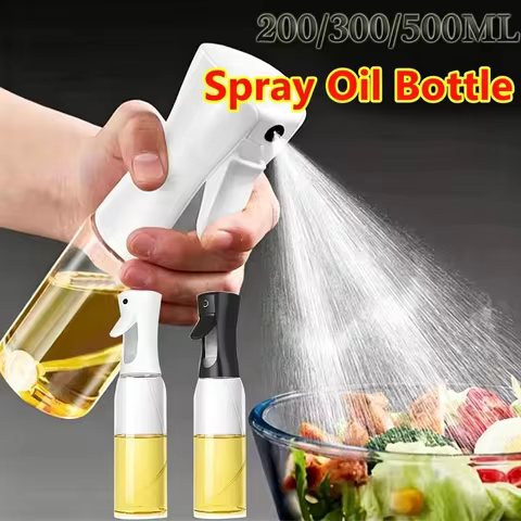 Oil Spray Bottle BBQ Cooking Olive Oil Sprayer Kitchen Baking Oil Spray Olive Bottle Fitness Barbecu