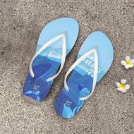 女款防滑防水夾腳拖鞋 Astrid阿脆 室內室外拖鞋 -世界海洋日-