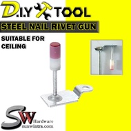 SW HARDWARE 100pcs 7.3mm Steel hanging Nail Gun Rivet Gun Bullet Nail Gun Concrete Fire Nail Gun (NS