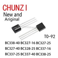 100pcs New and Original TO-92 BC338-40 BC327-16 BC327-25 BC327-40 BC328-25 BC337-16 BC337-25 BC337-4