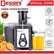DESSINI ITALY Stainless Steel Blender Grinder Chopper Mixer Miller Juicer Extractor Smoothie Ice Cru