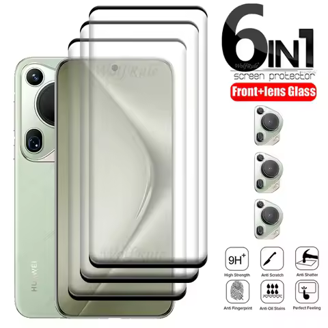 6-in-1 For Huawei Pura 70 Ultra Glass For Huawei Pura 70 Ultra Tempered Glass Screen Protector Huawe