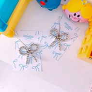 GANTUNGAN HP [Satellite Love] Metallic Ribbon Phone Charm | Ribbon Bag Cell Phone Hanger