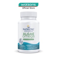 NORDIC NATURALS Algae Omega 625mg 100% Vegetarian Omega-3 60 Soft Gels