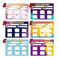 Carta Kehadiran Set Keceriaan Kelas bunting banner murah