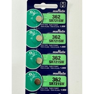 Original MURATA Batteries SR721SW 362 SR916SW 373 SR616SW  321 battery SR716SW 315 SR936SW 394 SR516