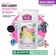 Sleek Baby Laundry Detergent Liquid Detergent Refill 900ml (READY)