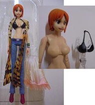 2010 海賊王/航海王 娜美 8吋可動人型﹝高20.5cm﹞1/8或1/9 衣服可脫，露乳 圖f