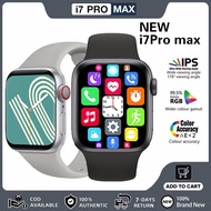 2023 Smartwatch i7 Pro Max 1.8 Inch Full Screen Call Heart Rate Sports Waterproof Smart Watch For Xiaomi Huawei Android and Ios