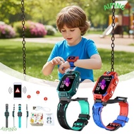 NG1ZX Kids Watches, IP67 Waterproof Footprint Tracking Kids Smart Watch,  Dual Camera 360°Flip Alarm