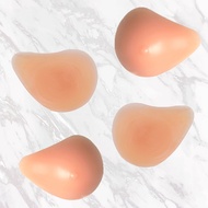 1 buah Payudara palsu spiral Silicone Silikon Bra Mastektomi Insert Pad Penyumpal Breast Cancer Payu
