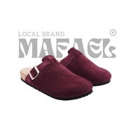 Women's Sandals. Classic Women's Suede Clog Sandals. Modern Women's Boston Suede Leather Sandals