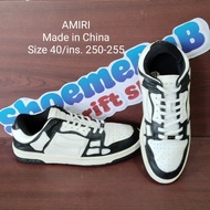 AMIRI, MADE IN CHINA, SIZE 40, INSOLE 25 (SECOND)