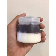 combo 100 hủ sữa chua nhựa cao cấp 120ml kèm nắp và tem