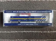 【a】TOMIX 8731 JR貨車 KOKI107形(增備型．附西濃運輸貨櫃) N規鐵道模型