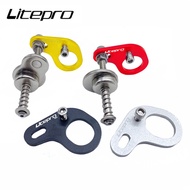 Litepro For Dahon Folding Bike Magnet Adapter 412 Bicycle Aluminum Alloy Magnetic Conversion Buckle