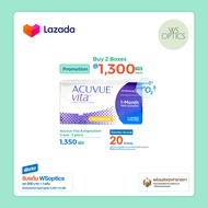 Wsoptics - Acuvue Vita for Astigmatism คอนแทคเลนส์สายตาเอียง รายเดือน (1 box : 3 pairs)