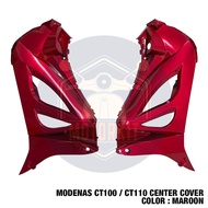 MODENAS CT100 CT110 CT 100 110 CENTER COVER TENGAH COVER DEPAN TEPI SET