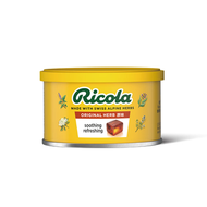 全城熱賣 - 利口樂（Ricola）潤喉糖原味香子蘭呵護清涼薄荷硬糖果鐵罐裝含糖100g（平行進口）